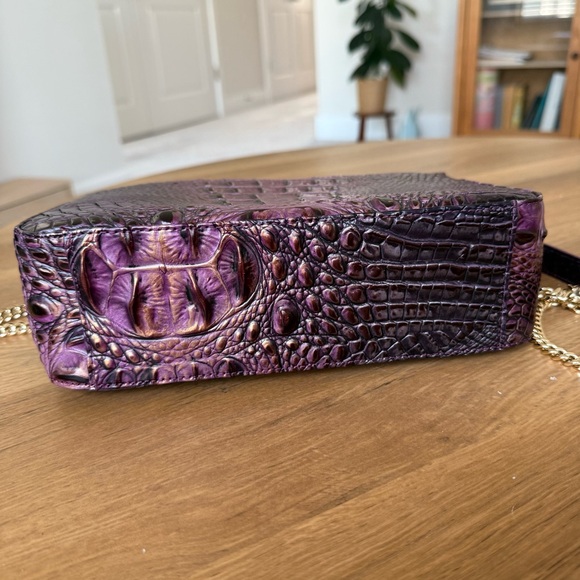 Brahmin Rosalie Crossbody Fig Jam Melbourne Genuine Leather - Picture 7 of 15